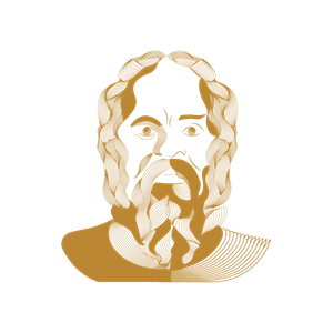 Socrates portrait illustration Socrates portrait illustration